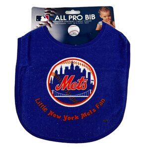 New MLB Mets Baseball All Pro Bib New In Package